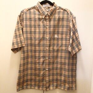 Burberrys Vintage Plaid Shirt